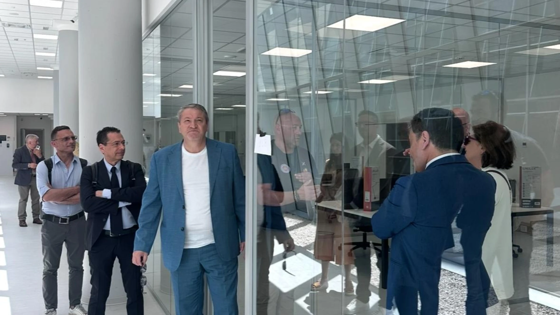 Isernia: nuova sede del Nue, Numero Unico d’emergenza. Quest’oggi il sopralluogo del presidente Roberti e dell’assessore Di Lucente.